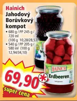 Norma Hainich Jahodový Borůvkový kompot nabídka