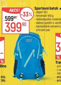 Globus Sportovní batoh nabídka
