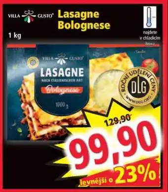 Norma Lasagne bolognese nabídka