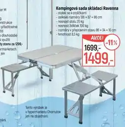 Globus Kempingová sada skládací Ravenna nabídka