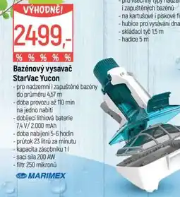 Globus Bazénový vysavač StarVac Yucon nabídka