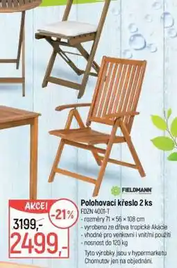 Globus Polohovací křeslo 2 ks nabídka