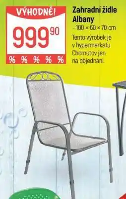 Globus Zahradní židle Albany nabídka