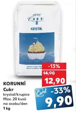 Kaufland KORUNNÍ Cukr nabídka