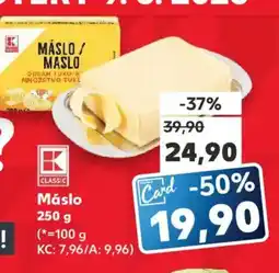 Kaufland Máslo nabídka