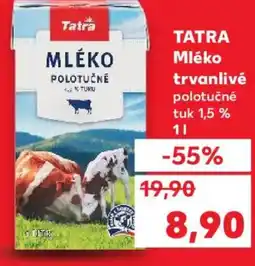 Kaufland TATRA Mléko trvanlivé nabídka