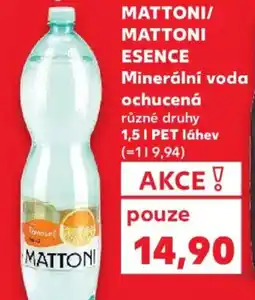 Kaufland MATTONI/ MATTONI ESENCE Minerální voda ochucená nabídka