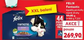 Kaufland FELIX Fantastic kapsičky pro kočky nabídka