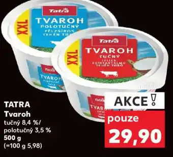 Kaufland TATRA Tvaroh nabídka