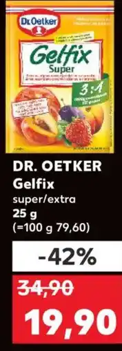 Kaufland DR. OETKER Gelfix super/extra nabídka