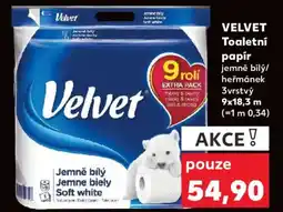Kaufland VELVET Toaletní papír nabídka