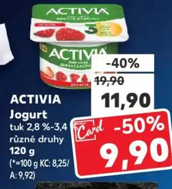 Kaufland ACTIVIA Jogurt nabídka