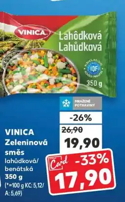 Kaufland VINICA Zeleninová směs nabídka