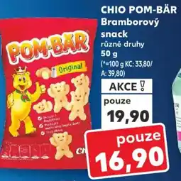 Kaufland CHIO POM-BÄR Bramborový snack nabídka