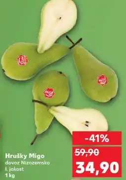Kaufland Hrušky Migo nabídka