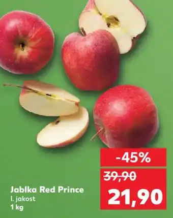 Kaufland Jablka Red Prince nabídka