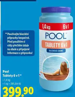 Lidl Pool Tablety 6 v1 nabídka