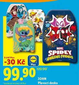 Lidl JOHN Plovací deska nabídka