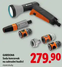 Lidl GARDENA Sada koncovek na zahradní hadici nabídka