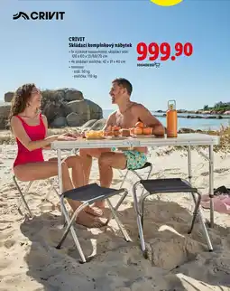 Lidl CRIVIT Skládací kempinkový nábytek nabídka