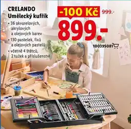 Lidl CRELANDO Umělecký kufřík nabídka