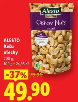 Lidl ALESTO Kešu ořechy nabídka