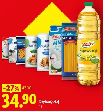 Lidl Řepkový olej nabídka