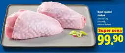 Lidl Krůtí spodní stehna, cena za nabídka