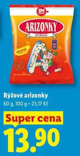 Lidl Rýžové arizonky nabídka