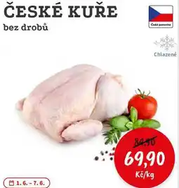 RABBIT řeznictví ČESKÉ KUŘE bez drobů Chlazené nabídka