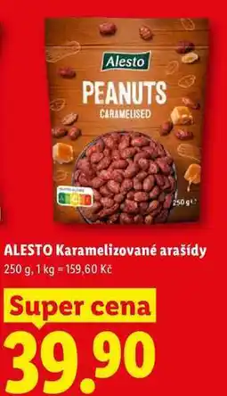 Lidl ALESTO Karamelizované arašídy nabídka