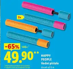 Lidl HAPPY PEOPLE Vodní pistole nabídka