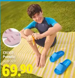 Lidl CRIVIT Pantofle nabídka