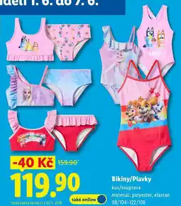 Lidl Bikiny/Plavky nabídka