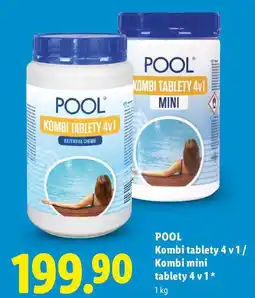 Lidl POOL Kombi tablety 4 v 1/ Kombi mini tablety 4 v 1 nabídka
