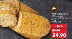 Kaufland Mistrovský chléb nabídka