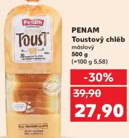 Kaufland PENAM Toustový chléb nabídka