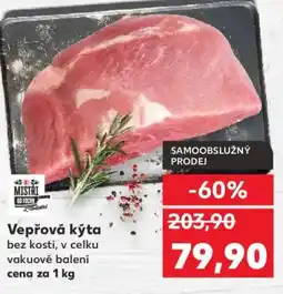 Kaufland Vepřová kýta nabídka