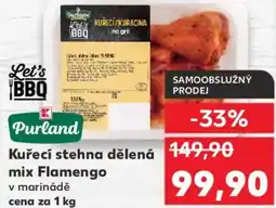 Kaufland Kuřecí stehna dělená mix Flamengo nabídka