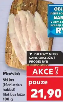 Kaufland Mořská štika nabídka