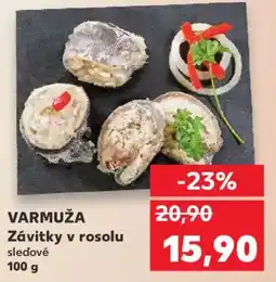 Kaufland VARMUŽA Závitky v rosolu nabídka
