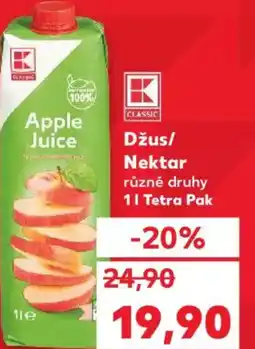 Kaufland Džus/ Nektar nabídka