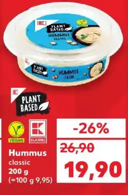 Kaufland Hummus nabídka