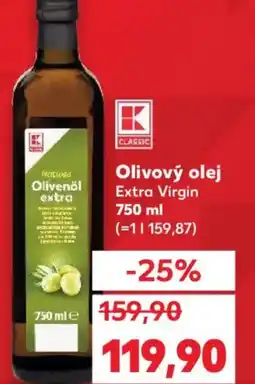 Kaufland Olivový olej Extra Virgin nabídka