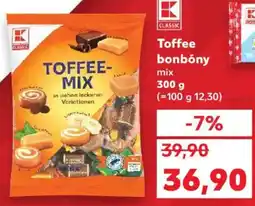 Kaufland Toffee bonbóny mix nabídka