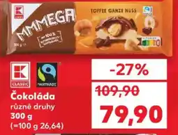 Kaufland Čokoláda nabídka