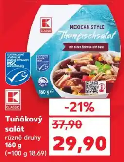 Kaufland Tuňákový salát nabídka