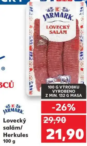 Kaufland Lovecký salám/ Herkules nabídka