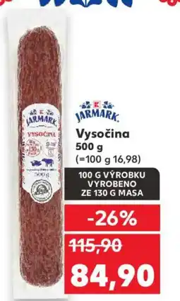 Kaufland Vysočina nabídka