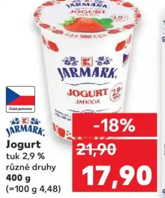 Kaufland Jogurt tuk 2,9% nabídka